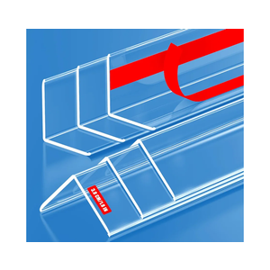 6PCS Clear Self-Adhesive Wall Corner Protectors，Corner Guards & Edge Protector for Wall Door Frame Cabinet Baseboard & Door, Table, Stair (47" X 1.18")