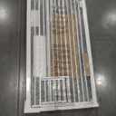 Ostutry 53in Extra Tall Cat Gate for Doorway No Drilling 29.5-40.1in Wide Dog Gate with Cat Door Pressure Mounted Walk Through Pet Gate