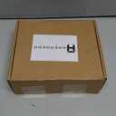 Amerdeco 1 Pack Privacy Door Handles, Matte Black Interior, Knurled Lever, Heavy Duty for Bedroom and Bathroom, Reversible Keyless for Right & Left Side AM0021