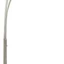 Artiva USA Micah - 5 Arc Floor Lamp w/Dimmer Switch, 360 Degree Rotatable Shades - Bright & Attractive, Brushed Steel