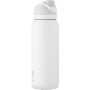 Owala FreeSip Insulated Stainless Steel Water Bottle with Straw, BPA-Free Sports Water Bottle, Great for Travel, 40 Oz, Shy Marshmallow