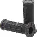 MINI Grips, 3/4 Handlebar Grips for TTR50 TT-R50E PW50 Peewee Y-Zinger PW 50cc PY 50 YT60 YT60L Kid Bikes 3/4 Half-Waffle Handle Bar Soft Grip Throttole Tube Accessories Without Tube (Black)