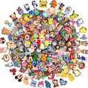 80Pcs Non-Repeat Cartoon Silicone Focal Beads for Pens, Random Focal Beads Bulk for Bead Pens Keychain Jewelry Making, Only Applicable to Adults