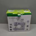 Beginner Sewing Machine, 12 Built-in Stitches with Foot Pedal, 2-Speed Control, Portable Mini Sewing Machine for Home Travel Use & Sewing Enthusiasts (black)