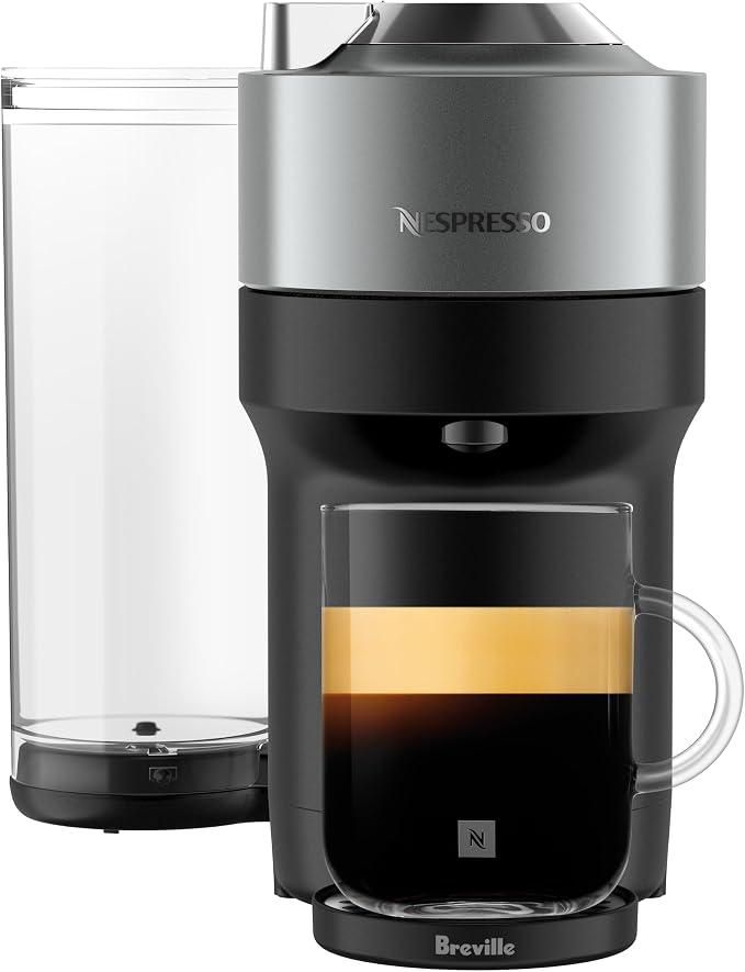 Nespresso Vertuo Pop+ Deluxe Coffee and Espresso Maker by Breville, Titan, BBD: 03/31/26