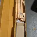 Twin Bed Frame of Wood, Solid Construction, Assembly Required, European Slat Base, 40.5Wx76.5Lx12H