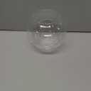 Luxshiny Clear Glass Globes for Light Fixtures Replacement 150mm Clear Round Glass Globe Lampshade Cover for Pendant Light Wall Sconce Chandelier - Clear