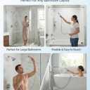 Shower Hose Extra Long 157 Inches, Flexible Stainless Steel Handheld Shower Hose, with Brass Insert and Nut