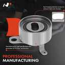 A-Premium Belt Tensioner Assembly with Pulley Compatible with Toyota Corolla 1993-1997, Celica 1994-1997 & Geo Prizm 1989-1997, 1.6L 1.8L