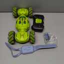 Gesture Sensing RC Stunt Car for Boys, 2.4Ghz Remote Control Twist Cars Toys for 6-12 yr Boys&Girls - 360 Rotating Spray Drift Off Road w/Lights&Music, Best Gifts for Kids, Blue