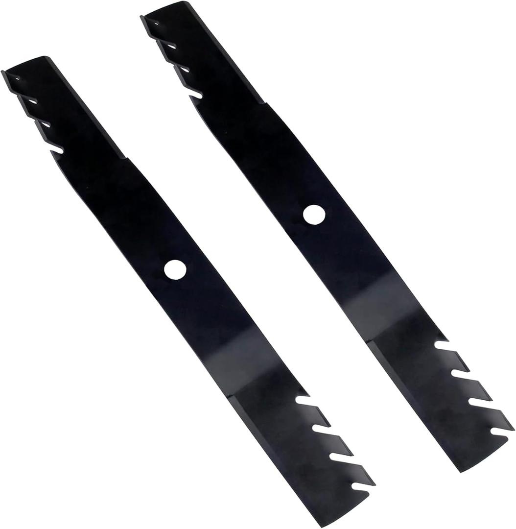 SuperDi 2-Pack Z335M Z345R Z335E Mulching Blades Replacement for John Deere 42" Mower Z TRAK Mower M170642 Z345R X330 X350 X354 X370 X380 UC22008