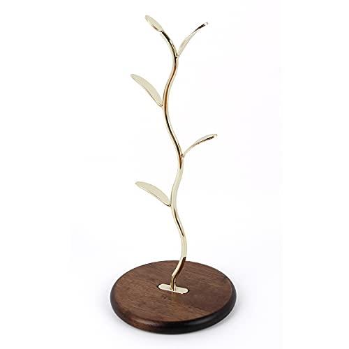HoroM Gold Coffee Mug Tree for Counter, Coffee Mug Holder Stand, Mug Rack Countertop
