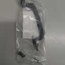 Renovators Supply Manufacturing Cabinet Handles for Cabinets and Drawers 5.8 in. Black Twisted Wrought Iron Cabinet Pulls with Mounting Hardware (Pack of 1)