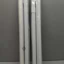 LazBlinds No Drill Zebra Blinds for Windows 26.5" W x 48" H, White