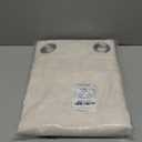 NICETOWN Natural Linen Curtains 84 inch Long 2 Panels Set, Grommet Top Thick Linen Burlap Semi Sheer Vertical Drapes Privacy Assured with Light Filtering for Bedroom/Living Room, W55 x L84