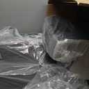 ZOMISIA Dog Stairs for Small Dogs  Pet Stairs 2 in 1 with Zippers Suitable for Couch and Bed, 35D Foam Dog Steps with Non Slip Bottom Grey 4 Steps, Grey