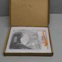 Driver Left Side Heated Blind Spot Mirror Glass Fit for 2015-2020 Ford F-150, 2.7L 3.0L 3.3L 3.5L 5.0L, Side View Mirror Glass, Replacement for FL3Z17K707L