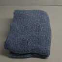 Snuggle Sac Heather Blue Throw Blanket for Couch, Oversized Throw XL Super Soft Warm Blankets Cozy Knit Fuzzy Lightweight Throws for Sofa, Bed, Camping, Picnic, Heather Blue, 50x70 inches