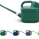 2 Gallon Watering Can, Garden Watering Can Outdoor, Plant Water Can with Removable Long Spout and Stainless Steel Sprinkler Head, Large Plastic Outdoor Watering Cans for Gardening Flower Plants