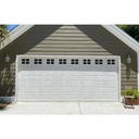 32 Sheets 2 Car Garage Kits Household Easy Installation Magnetic Panels Fake Windows Hardware Decorative (Size 6.14" x 4")
