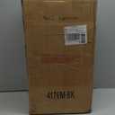 Bestshared Outdoor Wall Sconce Lights, 20 Inch Tall Exterior Wall Lighting Fixtures with Clear Glass, Anti-Rust Modern Black Outside Lantern Lamp for House Front Porch Patio (Black, 20"-1 Pack)