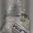 Wedding Bouquets Large for Bride Bridesmaid,White Champagne Artificial Roses Flowers for Wedding Church Decoration (9.5in)