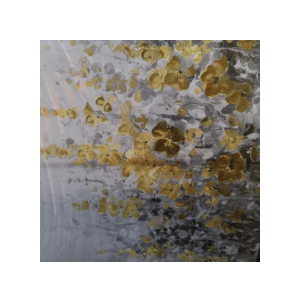 MLART99 Black and Gold Wall Art Plant Prints Pictures 29"x58" Floral Posters Botanical Home Decor Bedroom Wall Decor Above Couch