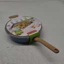 GoodCook Healthy Ceramic Titanium-Infused 11 Jumbo Cooker with Lid, Light Blue  Induction Cookware, Nonstick Cooking Pan, Food Cooker for Stir-Fry, Vegetables, Chicken, Steak, Sauces