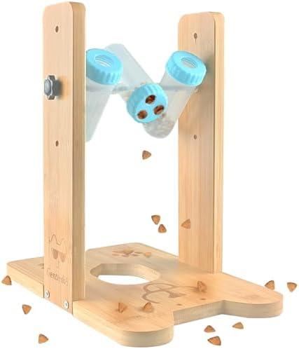 Gentledog Dog Puzzle Toy, Wooden Slow Feeder, Pet Food Treat Feeding Toy, Interactive Dog Feeder for Boredom, Enrichment Toy for Smart Dogs