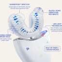 Autobrush Sonic Pro Electric Toothbrush Only ADA Accepted U-Shaped Brush, Clinically Proven Up to 5.1X Better Cleaning, 30-Second Full Mouth 360 Clean, Rechargeable, Waterproof, Black, Men's Regular