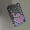 ESR for AirPods 4 Case, Compatible with AirPods 4th Generation Case (2024) (USB-C), Compatible with MagSafe, Drop Protection Cover with Lanyard, Magnetic Lid Lock, Orbit Hybrid Series, Purple