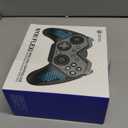 NYXI Flexi Wireless PC Gaming Controller, 1000Hz Polling Rate Hall Effect Joystick, Interchangeable D-pad&Left Joystick, 4 Mppable Buttons, Adjustable Turbo/Vibration for PC/Switch/iOS/Android (Black)