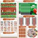 Kolewo4ever 294 Pieces Football Party Supplies Football Themed Birthday Gift Goodie Bags for Sports Party Supplies