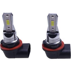 2PCS 12V 6000K Headlight White Bulbs POL-4011029 4011029 Compatible With 1993-2018 Polaris Ranger Headlight 700 80W RZR 500 800 900