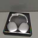 Mpods Wireless Noise Reduction Headphones Bluetooth 5.4 Over Ear Headphones with Microphone, Hi-Res Audio, 48H Playtime, Foldable Comfortable Earpads,Compatible with iOS,Android,PC,Silver