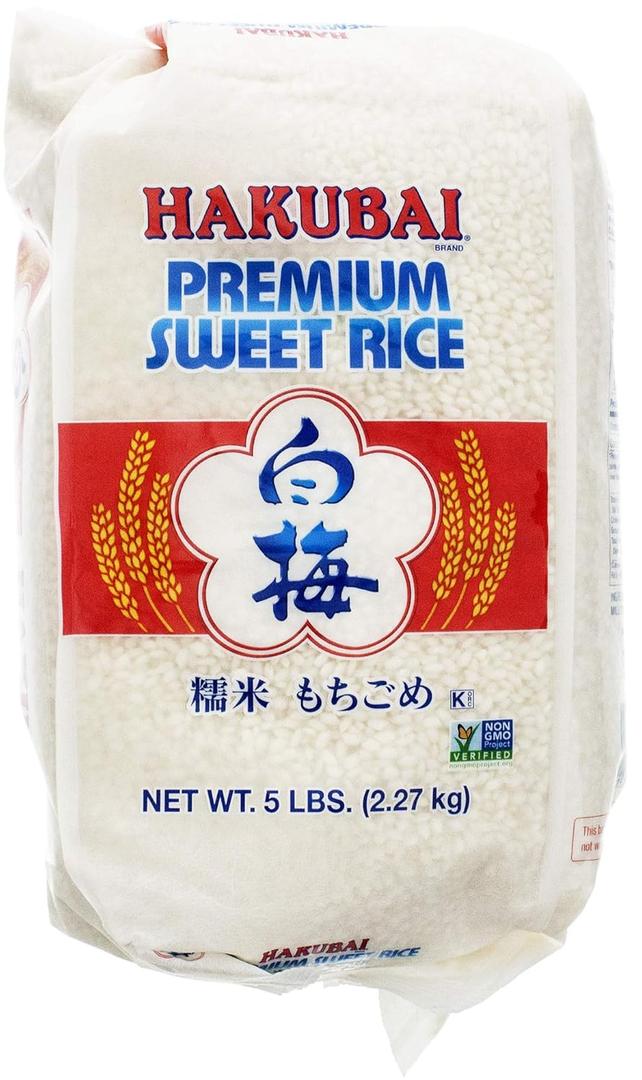 Hakubai Sweet Rice, 5-Pound (EXP 03/16/26)