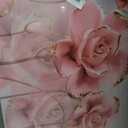 HJYQLN Pink Rose Perfume Canvas Wall Art,French Flower Picture Wall Decor, 24"L x 16"W