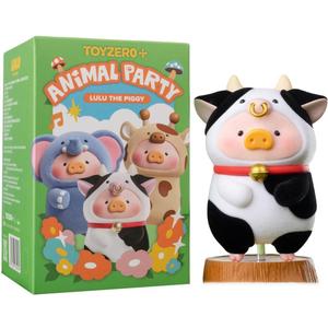 Lulu The Piggy Animal Party Series 1PC Cute Pig Blind Box Figures Collectible Toys Kawaii Birthday Gifts Home Decorations
