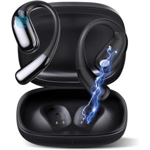 Ourlife AI Translation Earbuds Real Time,144 Language Translator Earbuds Offline Mode,60H Battery Bluetooth 5.4 Headphones Translation for Travel Business,iOS & Android Support
