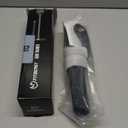 FitBeast Forearm Strengthener & Exerciser, Wrist Roller with Thicker Handle, Trainer with Adjustable Strap - Ideal for Grip Strength, Muscle Building, Rehabilitation (Black)