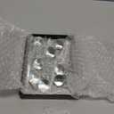 DAHI 8pcs 6" Christmas Glass Teardrop Ornaments - Chandelier Clear Crystal Glass Raindrop Ornaments for Christmas Tree Decorations (Glass Ice Drops 30 Mm)