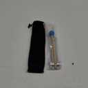 128Hz Tuning Fork, Aluminum Alloy, Includes Silicone Hammer and Storage Bag for Yoga,Meditation,Relaxation