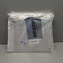 Last Name All Year Round Front Door Wreath with 26 Initial Letter Welcome Sign All Seasons Eucalyptus Garland and Bow Farmhouse, Porch, for Spring Summer Fall All Seasons Holiday Halloween Christmas. (M)