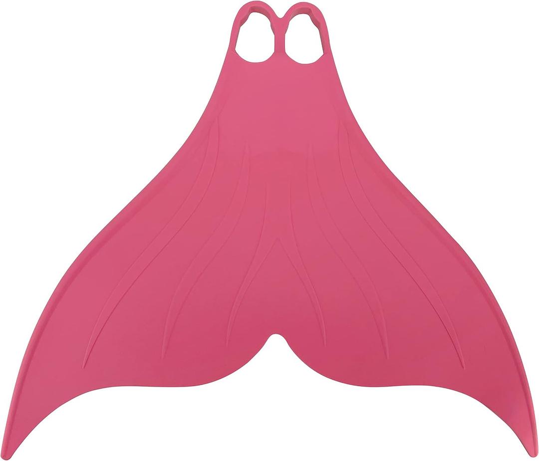 Fins Mermaid Swim Monofin for Snorkeling Diving Swimming Flippers Adult Men Womens (Pink, X-Large)