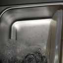 EAST OAK XL 6.3-Cup Cordless Electric Lunch Box for Adults, Heated Lunch Box for Men with Scheduled Heating, Portable Car Food Warmer with Utensils, Two-Tier Bag, Removable Divider (Extra Large, Black)