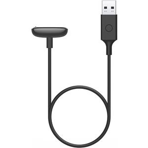Fitbit Luxe & Charge 5 and Retail Charging Cable, Official Product, Black, Smartphone
