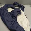 ASENKU Dog Winter Coat - Waterproof Windproof Dog Jacket, Warm Snowproof Doggie Puffer Vest for Cold Weather, Lightweight Snow Coats for Small Medium Large Dogs (3XL, Blue)