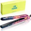 PYT Unicorn Pro Hair Straightener - Ceramic Flat Iron for Professional Styling. 150 W Power Output, Adjustable Temperature Suitable for All Hair Types. Straighten, Curl or Wave (Galaxy)