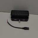 Raycharm Offroad LED Work Light 6" Rectangular, 6000K Cool-White Spot Beam, Rugged Die-Cast Aluminum Housing, Robust Stainless Steel Mount Base, Corrosion/Vibration Resistant, 2-Pack