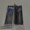 Lock Door Brace,Double Safety Protection French Security Door Brace,Residential Door Lock Barricade,Black-Door Barricade Security Lock Door Brace Fits Blemished Door, Standard Doors, French Doors